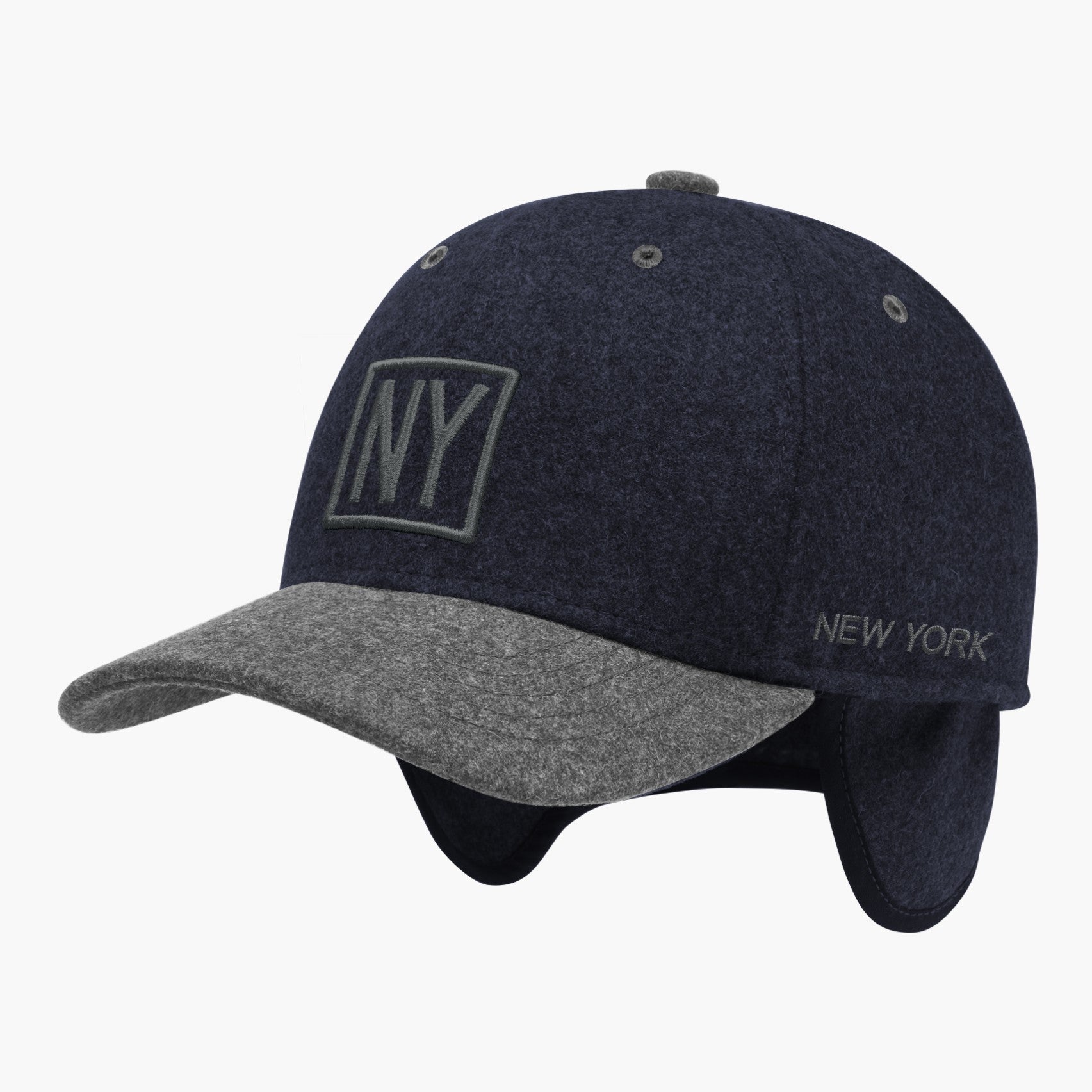 Baseball cap with ear flaps