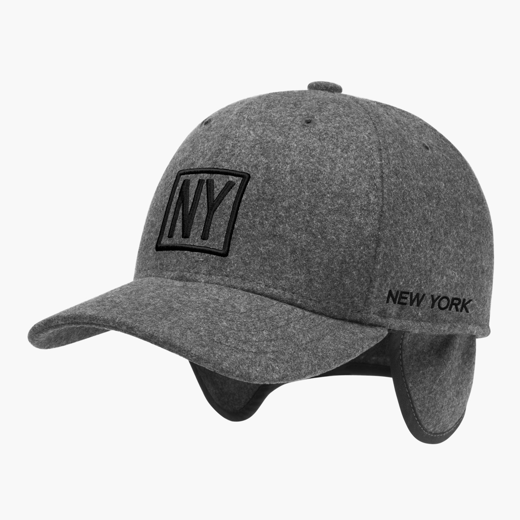 Baseball cap with ear flaps