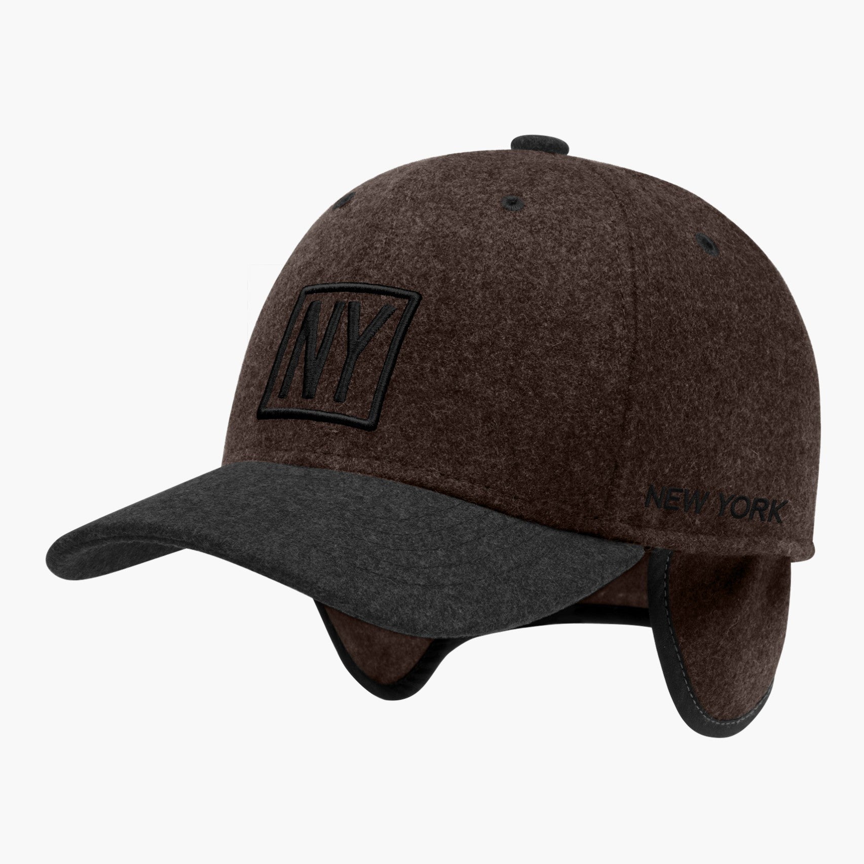 Baseball cap with ear flaps