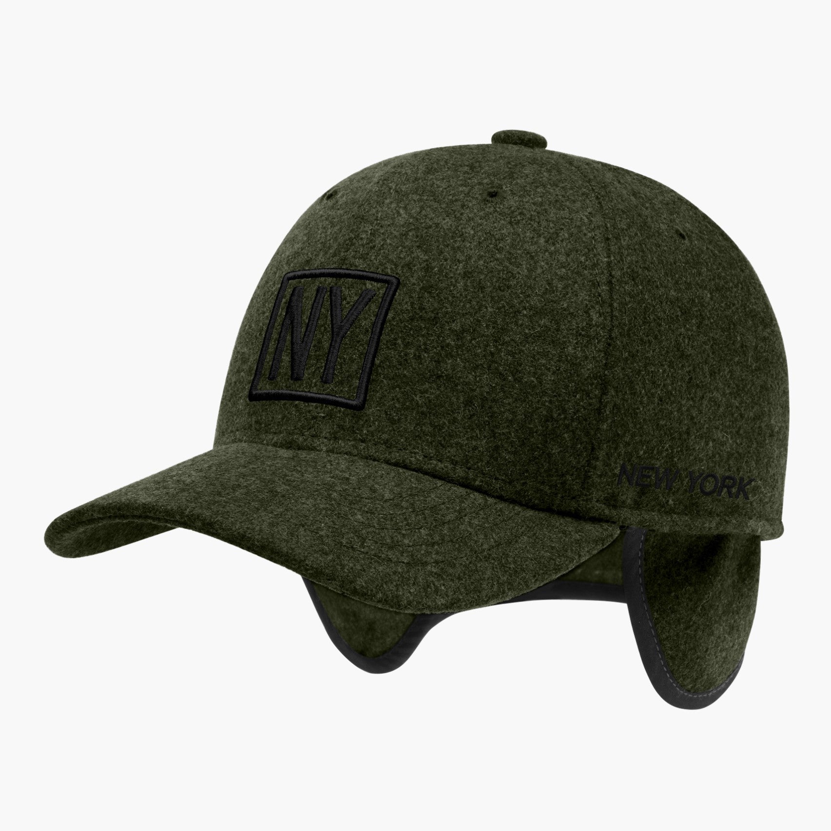 Baseball cap with ear flaps