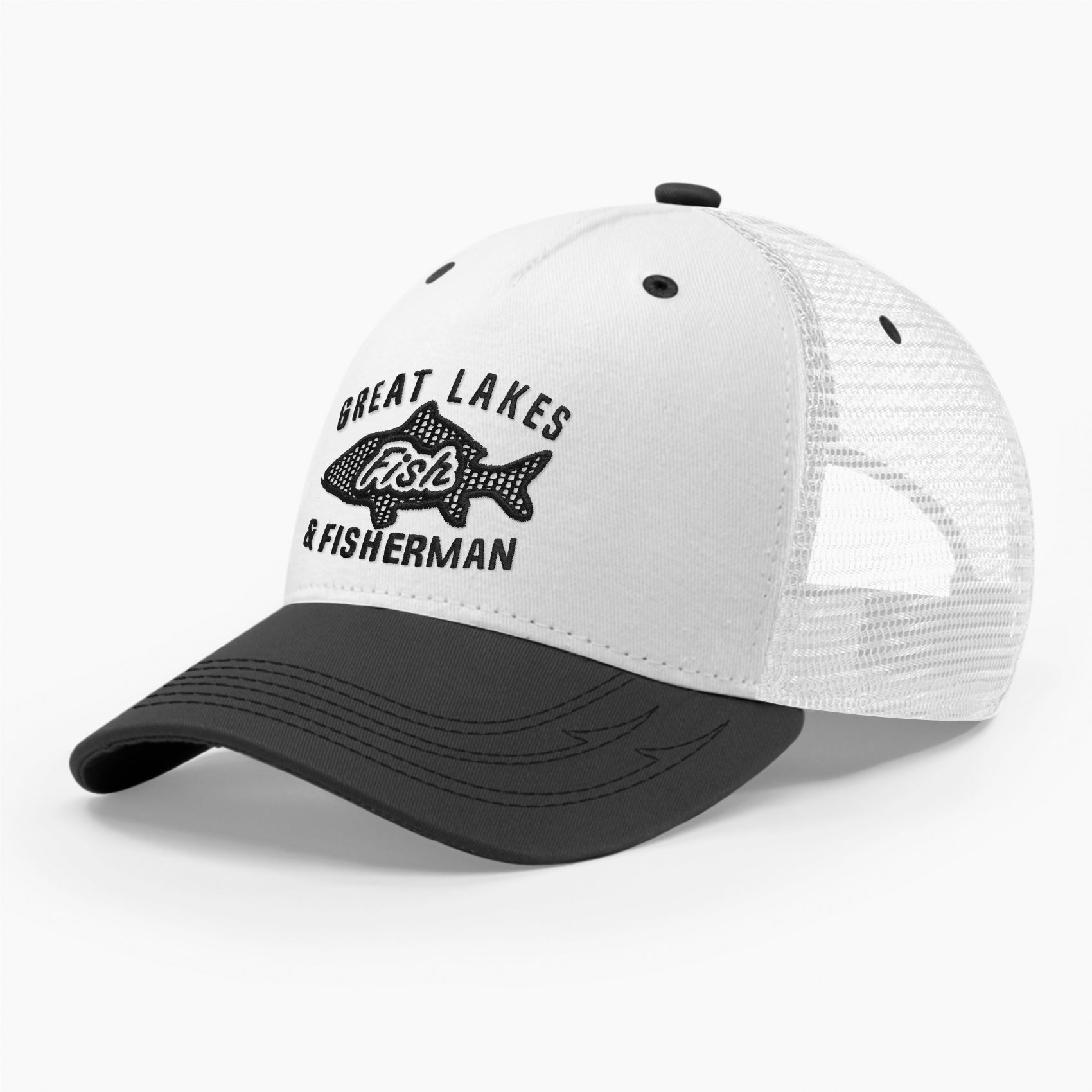 Fishing trucker hat