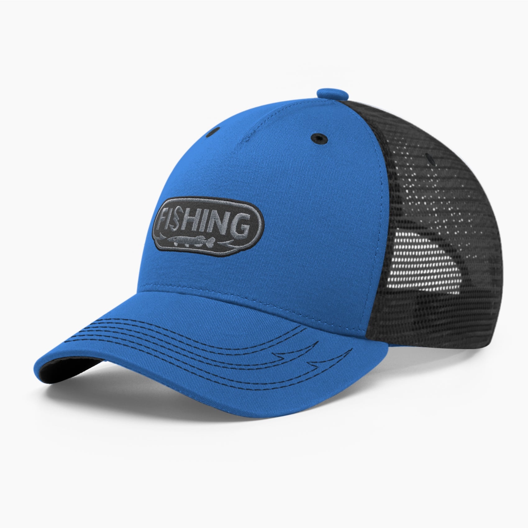 Fishing trucker hat