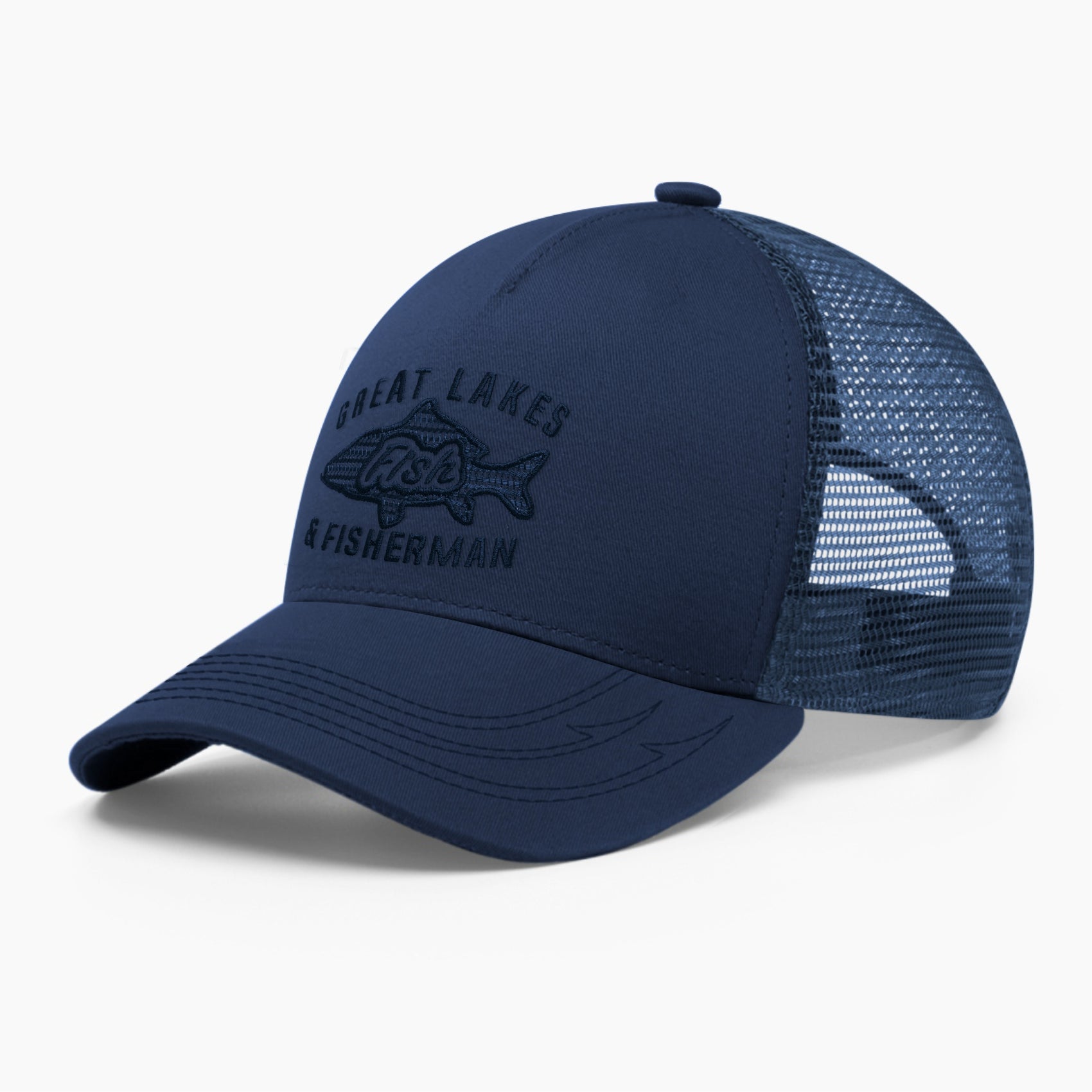 Fishing trucker hat