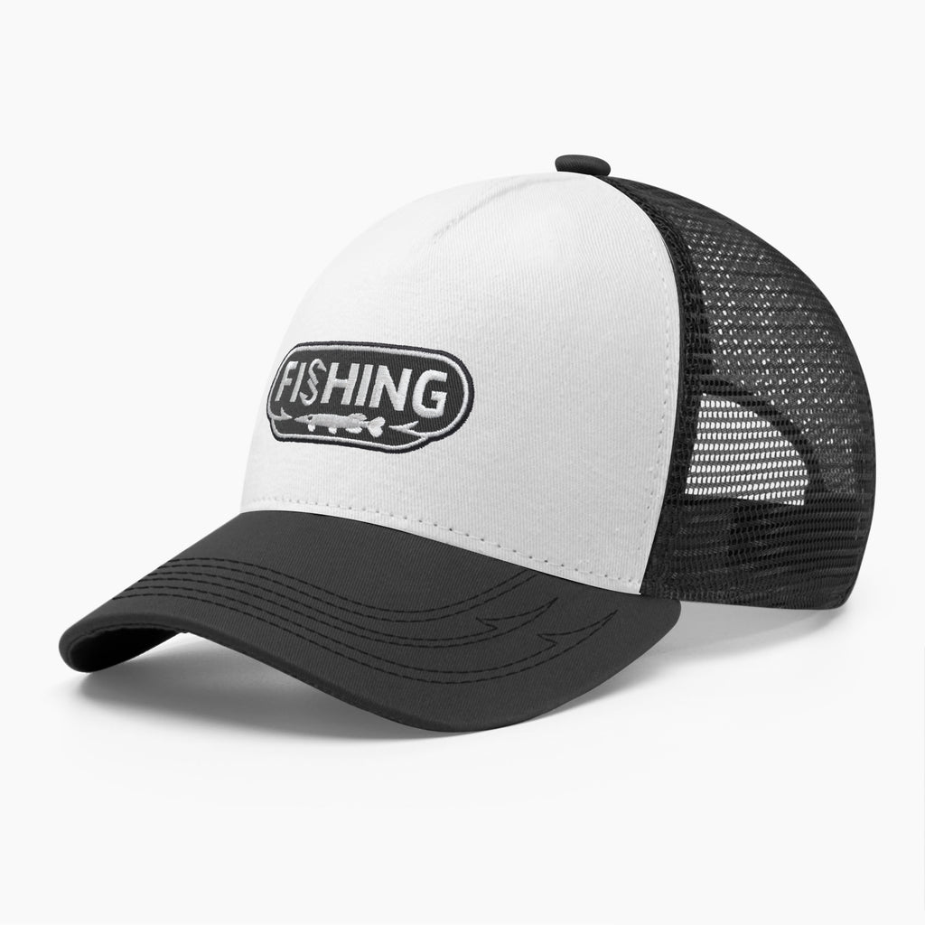 Fishing trucker hat
